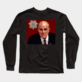 rudy giuliani mugshot Long Sleeve T-Shirt